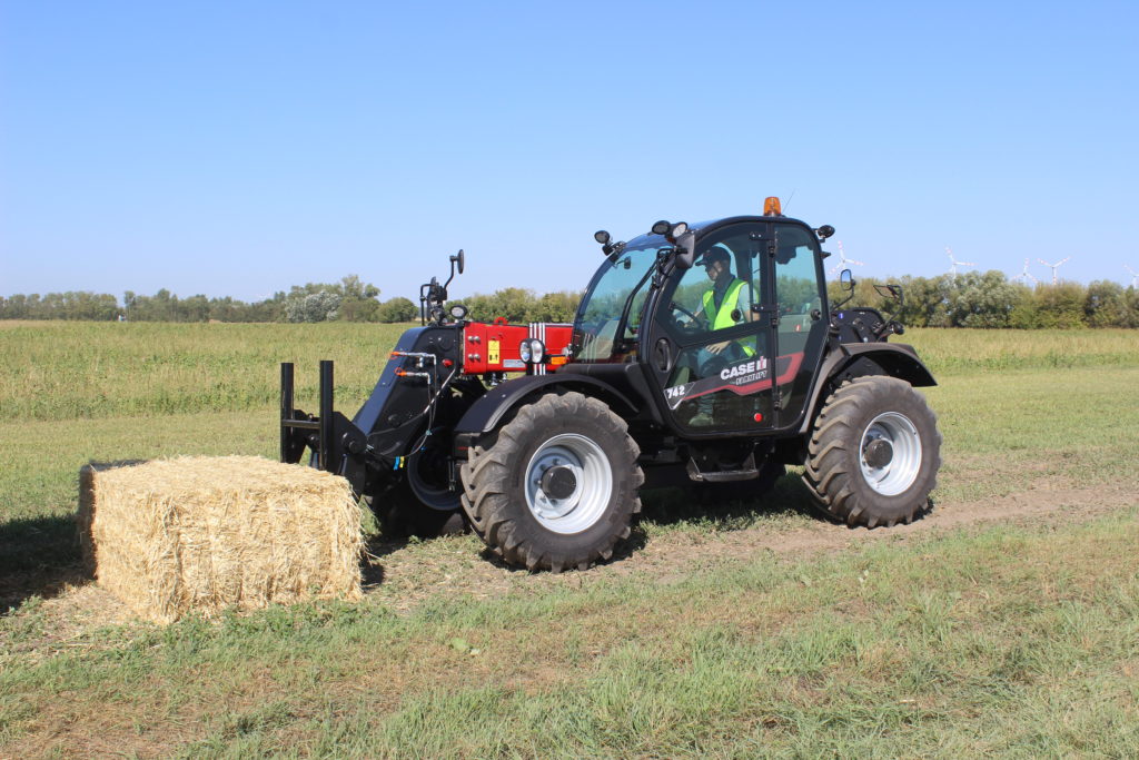 Case IH na akci FarmingRED prezentoval novou, přepracovanou modelovou řadu teleskopických manipulátorů Farmlift.