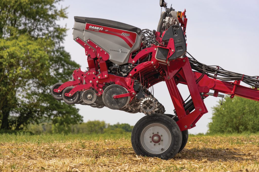 Ocenění obdržel Case IH také za systém zdvihu secích jednotek pro tažené přesné secí stroje 2120 Early Riser.