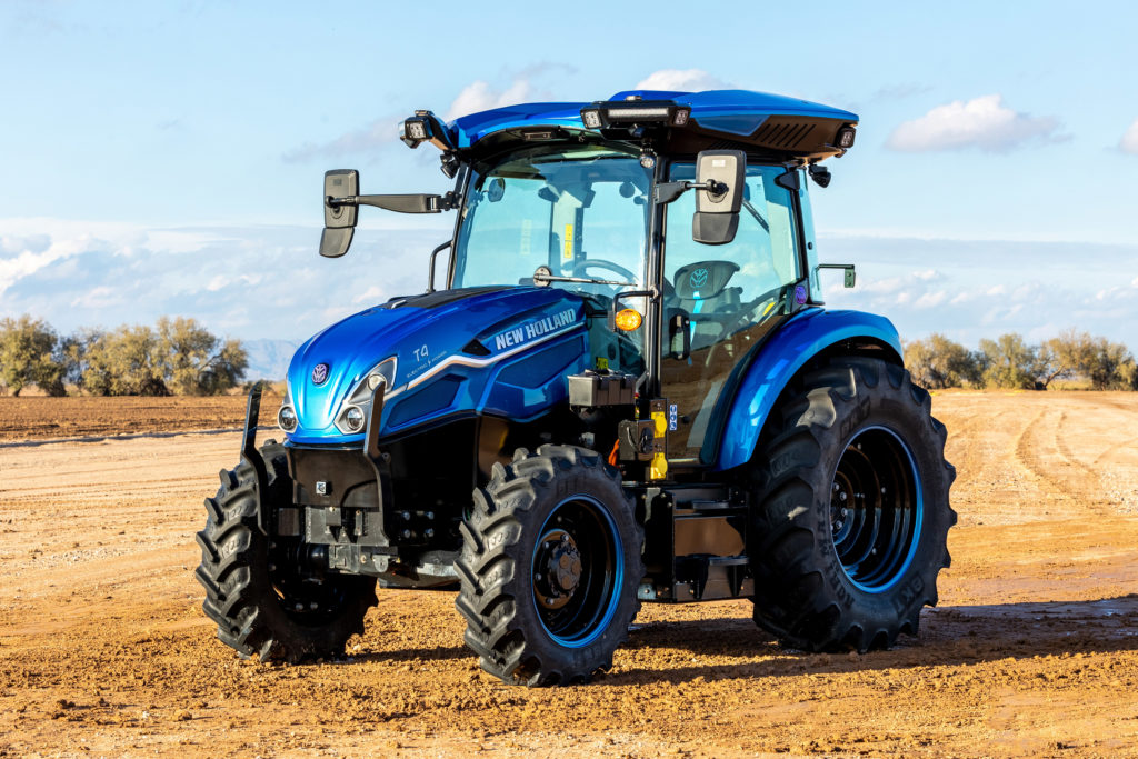 Plně elektrický traktor New Holland T4 Electric Power 