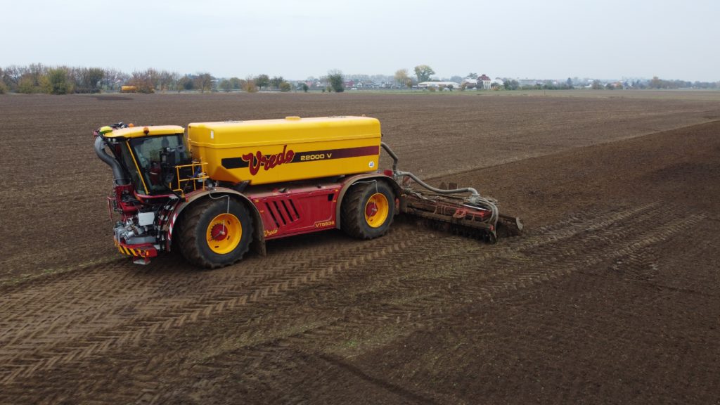 Samojízdný aplikátor Vredo VT5536 třetí generace