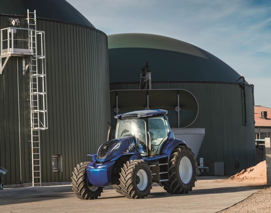 Traktory mohou jezdit na biometan z bioplynové stanice 