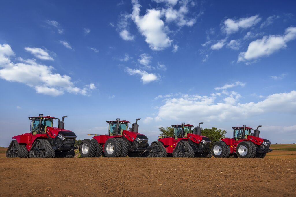 Pro rok 2025 budou všechny traktory Steiger výrobce Case IH v novém, dravém designu. 