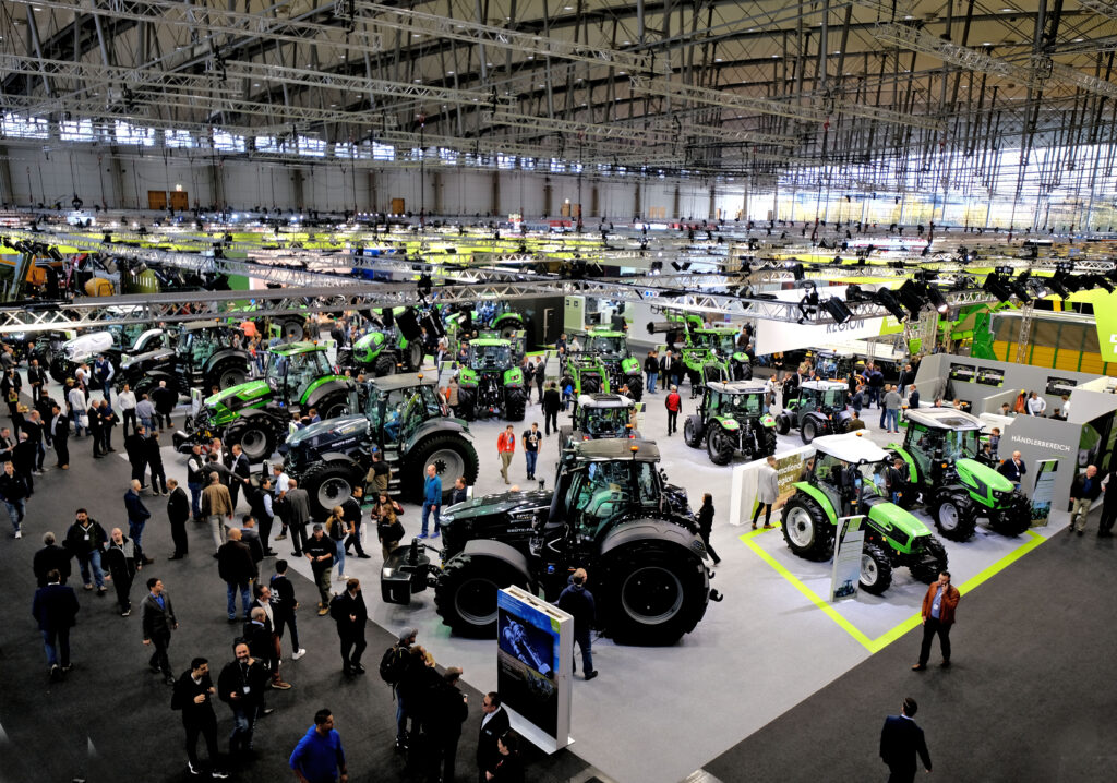 Expozice traktorů Deutz-Fahr