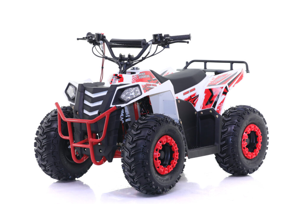 Z volnočasových elektrických strojů určených pro děti se představí nová dětská elektrická čtyřkolka 4 Rider, určená pro nejmenší jezdce.