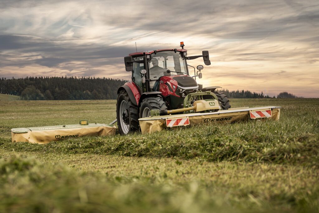 Na přání může být Farmall C modelového roku 2025 již v průběhu výroby osazen modemem a systémem AFS Connect.