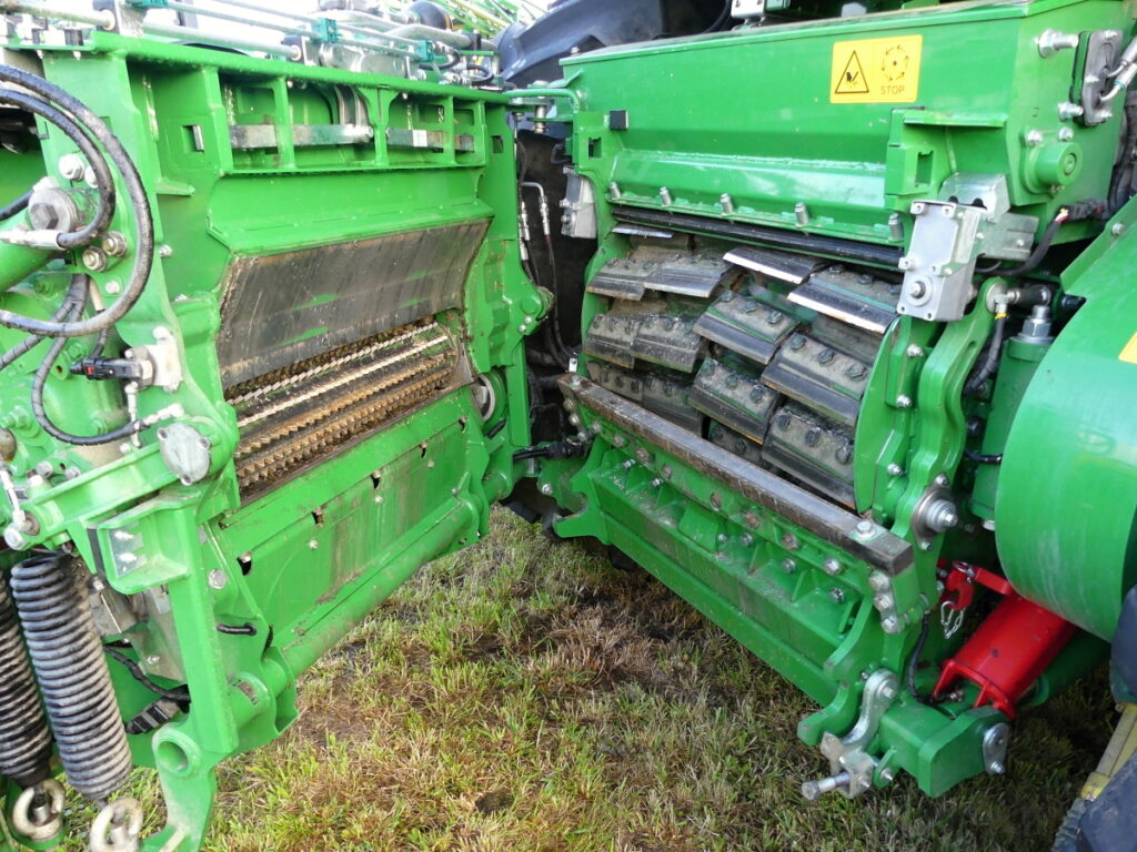 Sklízecí řezačky nabízí různou konfiguraci nožů