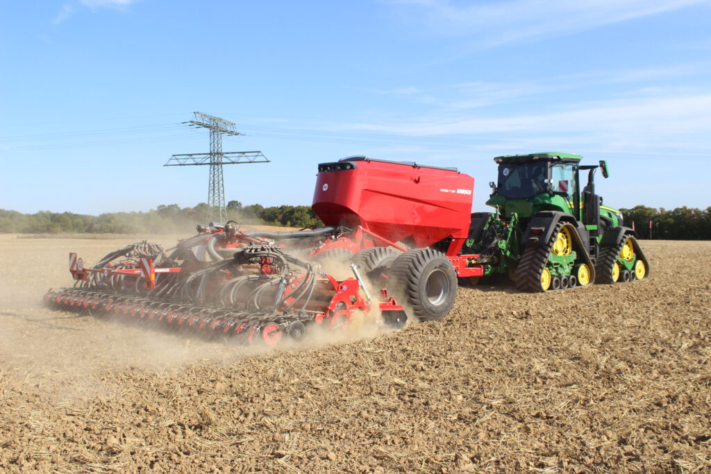 Nový secí stroj Horsch Versa 7 SW rozšiřuje segment secích strojů s rotačními bránami o pracovní záběr 7,20 m.