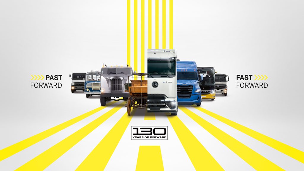 Na začátku května tohoto roku zahájila společnost Daimler Truck celosvětovou výroční kampaň „130 Years of Forward“, která připomíná 130 let od chvíle, kdy Gottlieb Daimler v roce 1896 sestrojil první nákladní automobil na světě